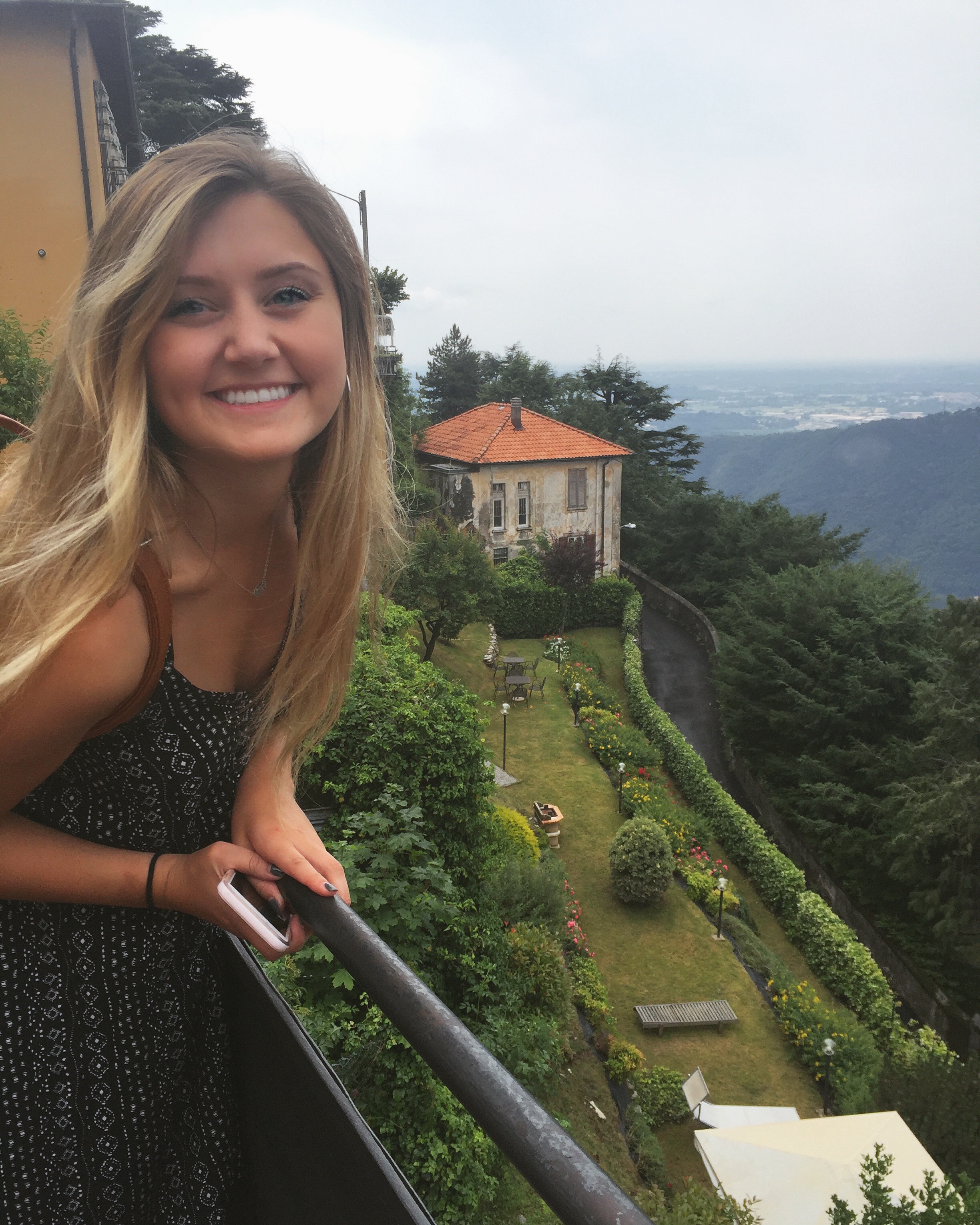Lauer Kathryn Lauer in Italy