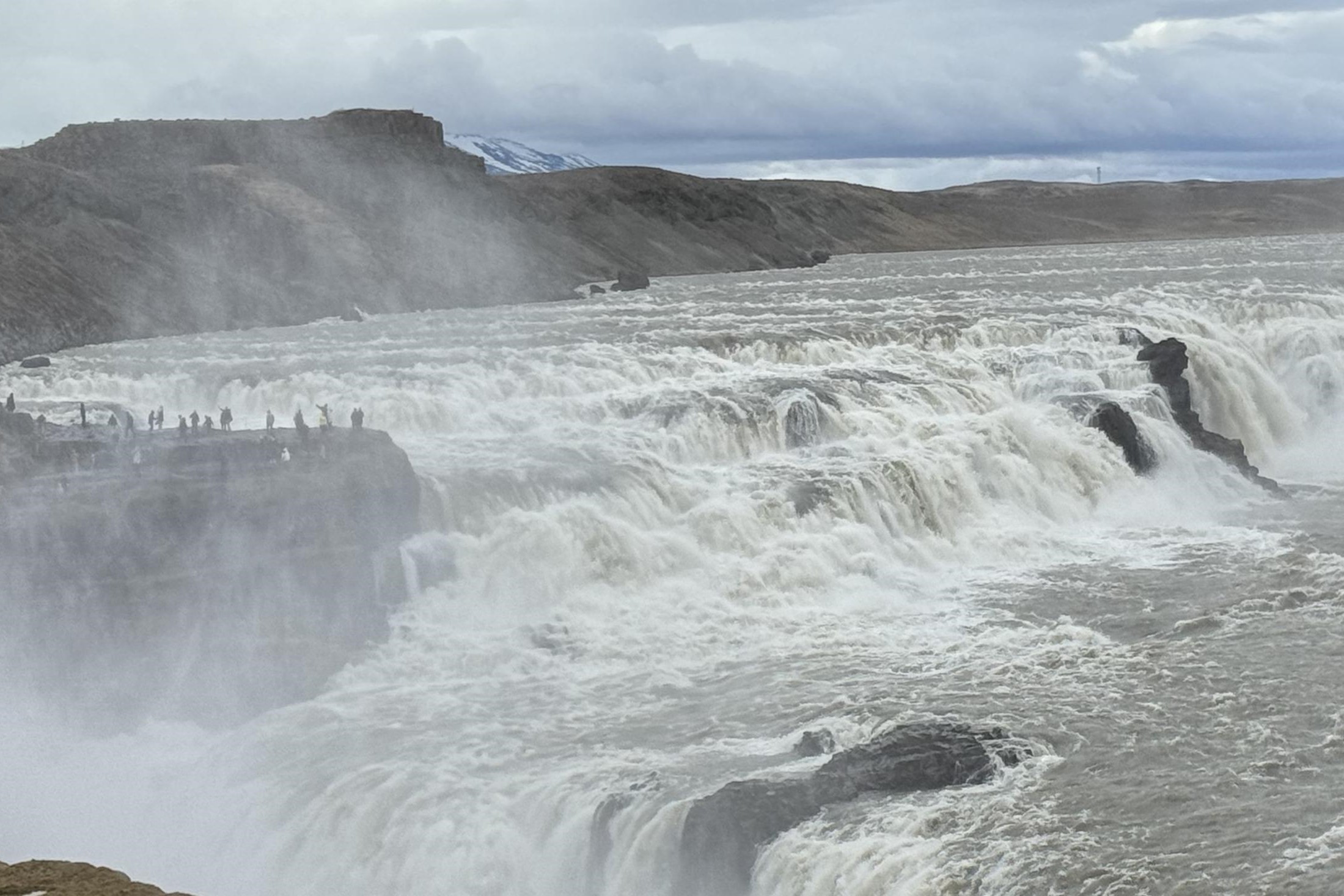 Very large Waterfall in Iceland