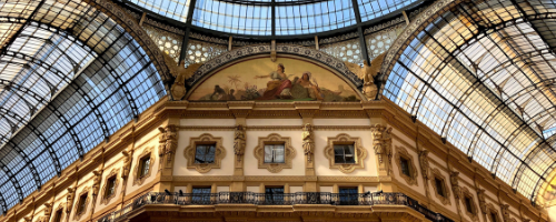 Galleria Vittorio, Milan Italy